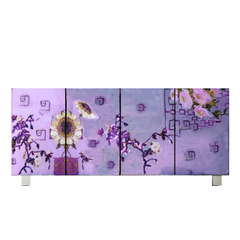 Lavender Flowers Cabinet