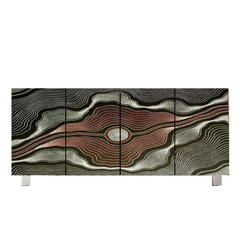 Metallic Dots Cabinet