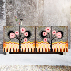 Traditional Pattern Cabinet