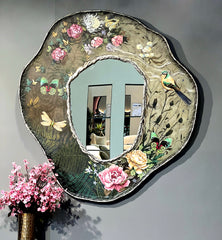 Floral Mirror