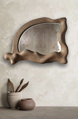 Muddy Random Shape Mirror