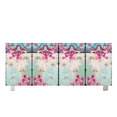 Vintage Blue Cabinet
