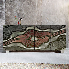 Metallic Dots Cabinet